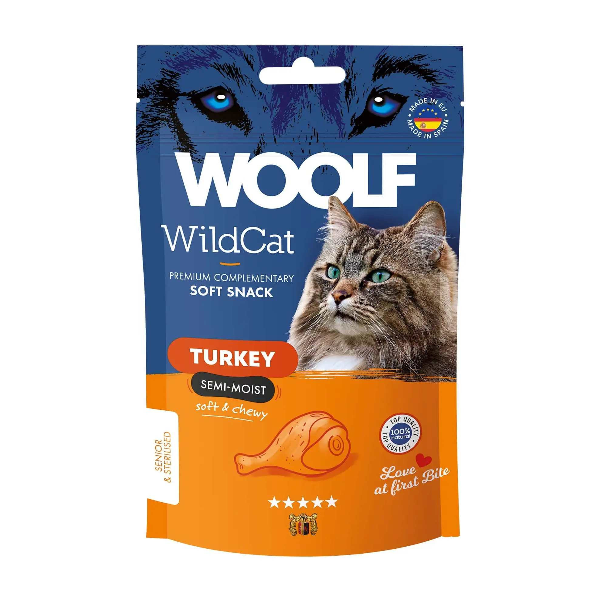 Woolf Kattesnack WildCat Kalkun
